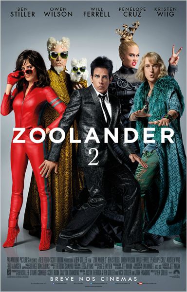  Zoolander 2  (2016) Poster 