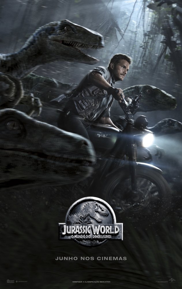  Jurassic World - O Mundo dos Dinossauros (2015) Poster 