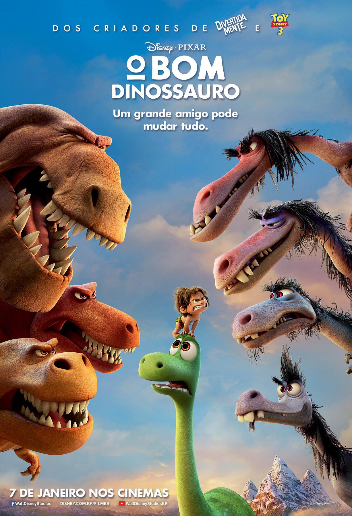  O Bom Dinossauro (2015) Poster 
