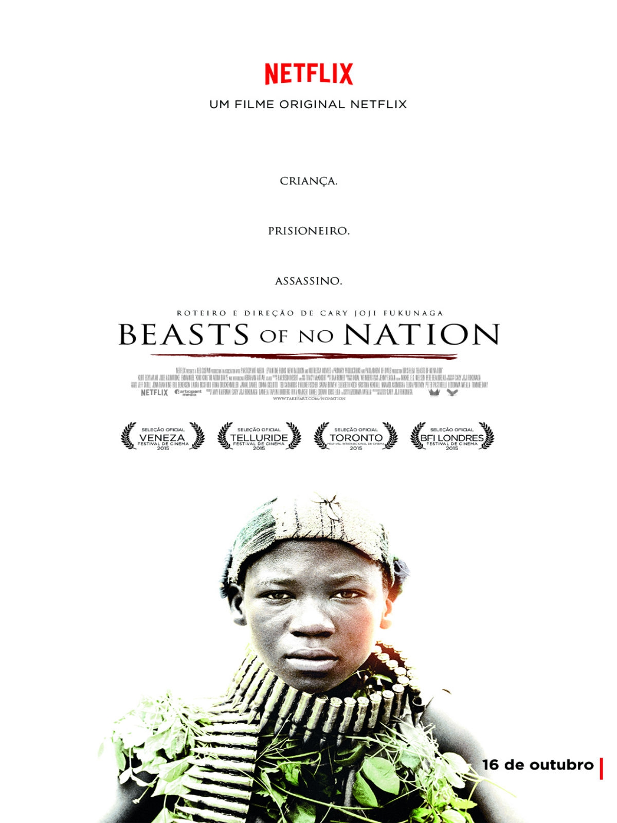  Beasts of No Nation  (2015) Poster 