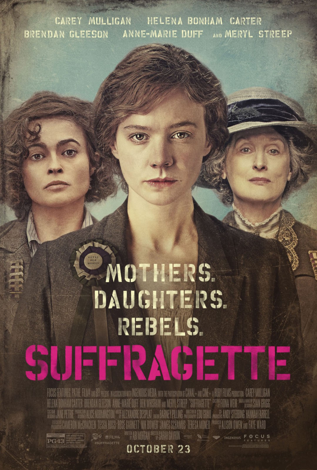 As Sufragistas (2015) Poster 