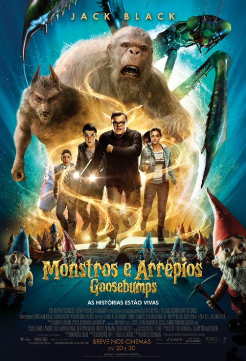 Goosebumps: Monstros e Arrepios (2015) Poster 