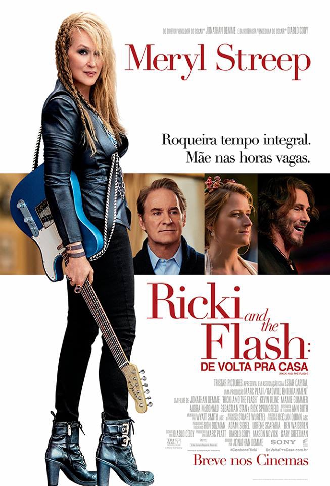  Ricki and the Flash – De Volta pra Casa (2015) Poster 