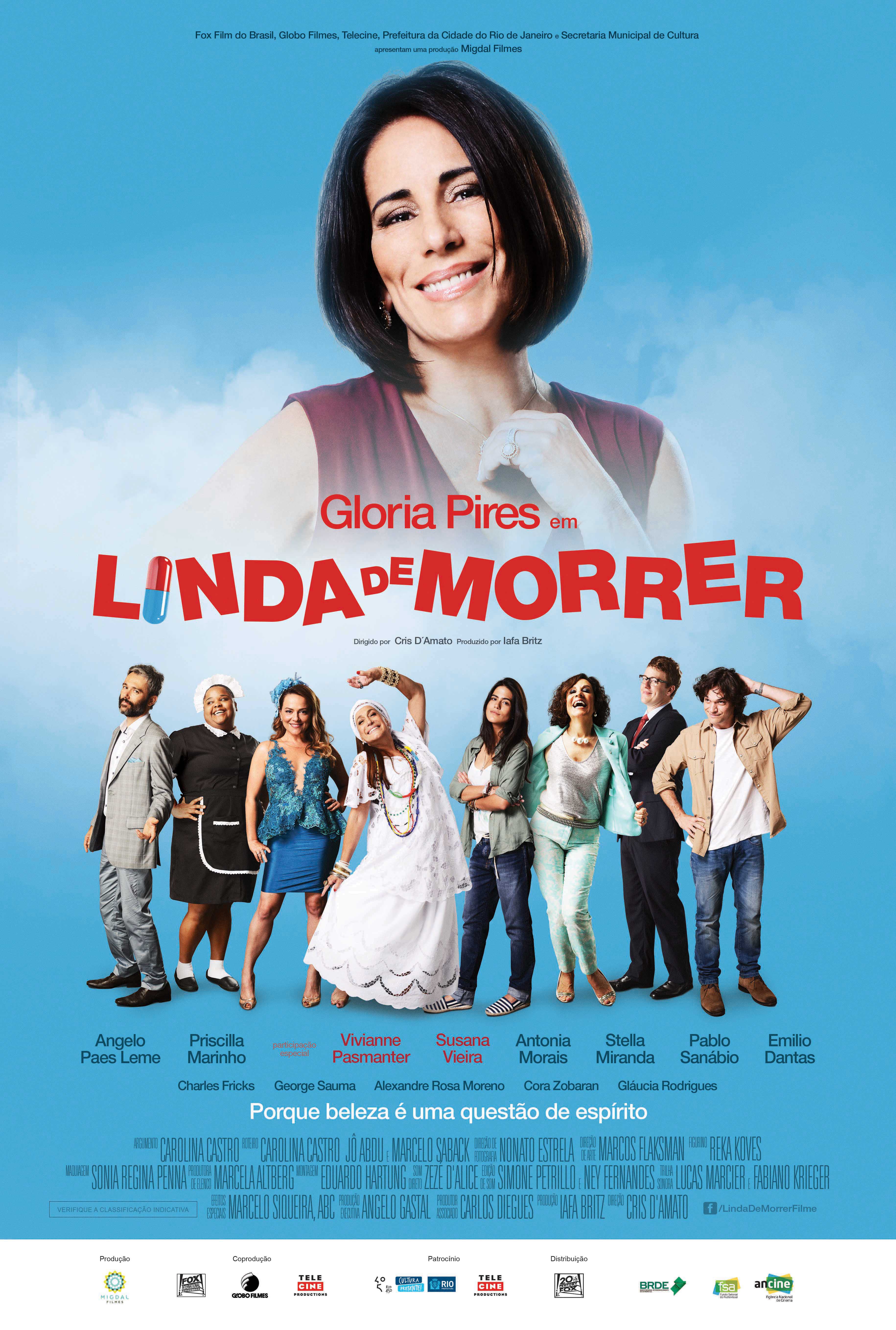  Linda de Morrer (2015) Poster 