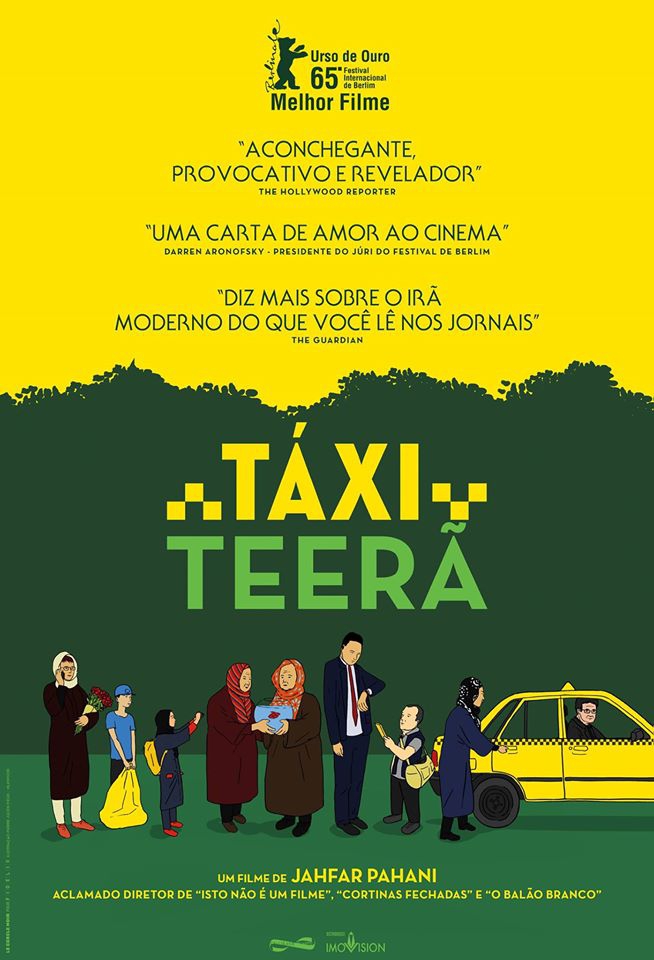  Táxi Teerã (2015) Poster 