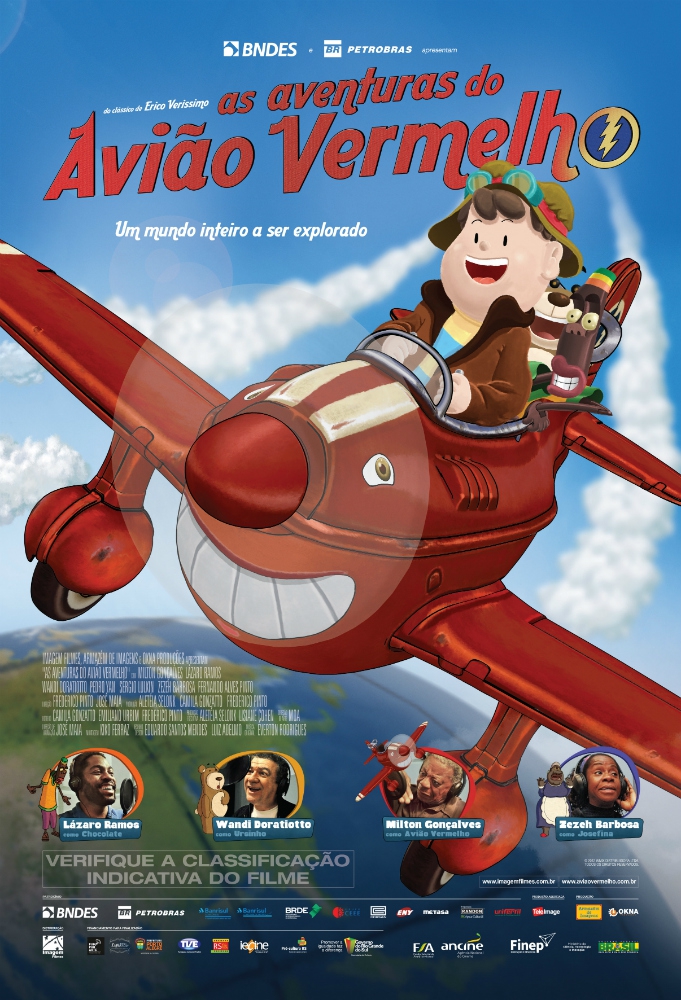  As Aventuras do Avião Vermelho (2015) Poster 
