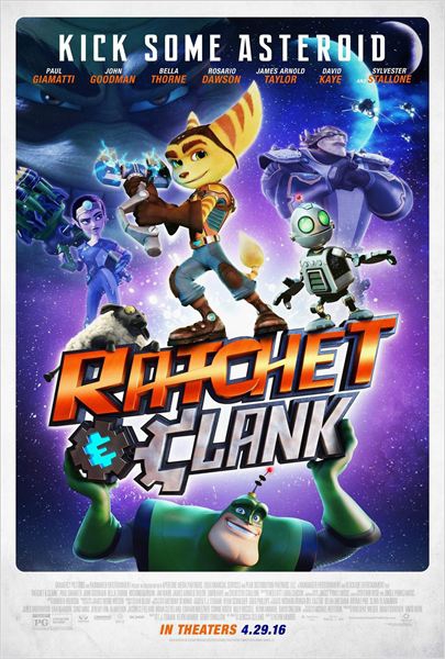  Heróis da Galáxia: Ratchet and Clank  (2016) Poster 