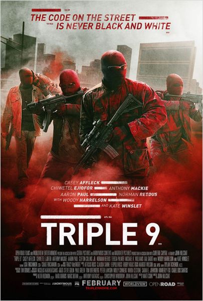  Triple 9  (2016) Poster 