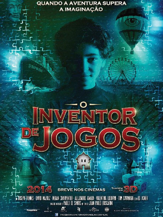  O Inventor de Jogos (2015) Poster 