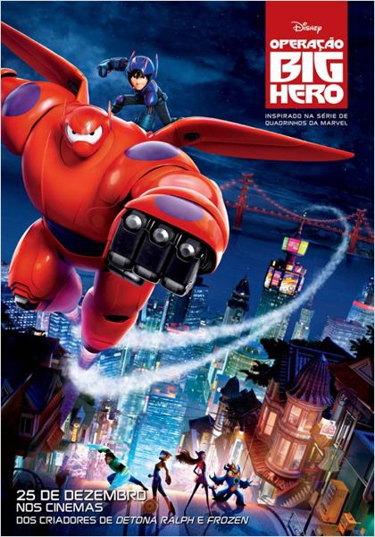  Operação Big Hero  (2014) Poster 