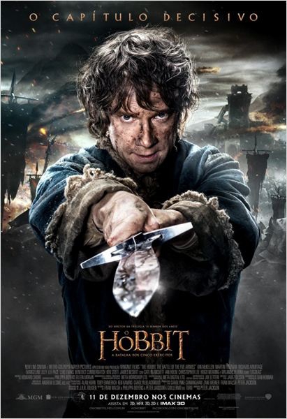  O Hobbit: A Batalha dos Cinco Exércitos  (2014) Poster 