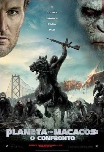  Planeta dos Macacos: O Confronto  (2014) Poster 