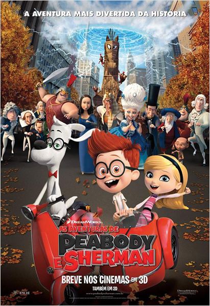  As Aventuras de Peabody & Sherman  (2014) Poster 