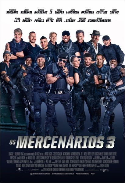  Os Mercenários 3  (2014) Poster 