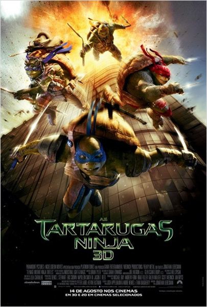  As Tartarugas Ninja  (2014) Poster 