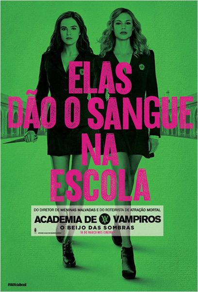  Academia de Vampiros - O Beijo das Sombras  (2014) Poster 