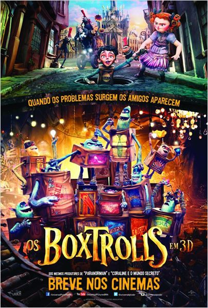  Os Boxtrolls (2014) Poster 