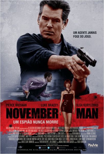  November Man - Um Espião Nunca Morre   (2014) Poster 
