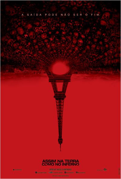  Assim na Terra Como no Inferno  (2014) Poster 