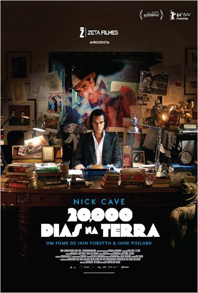  Nick Cave - 20.000 Dias na Terra   (2014) Poster 