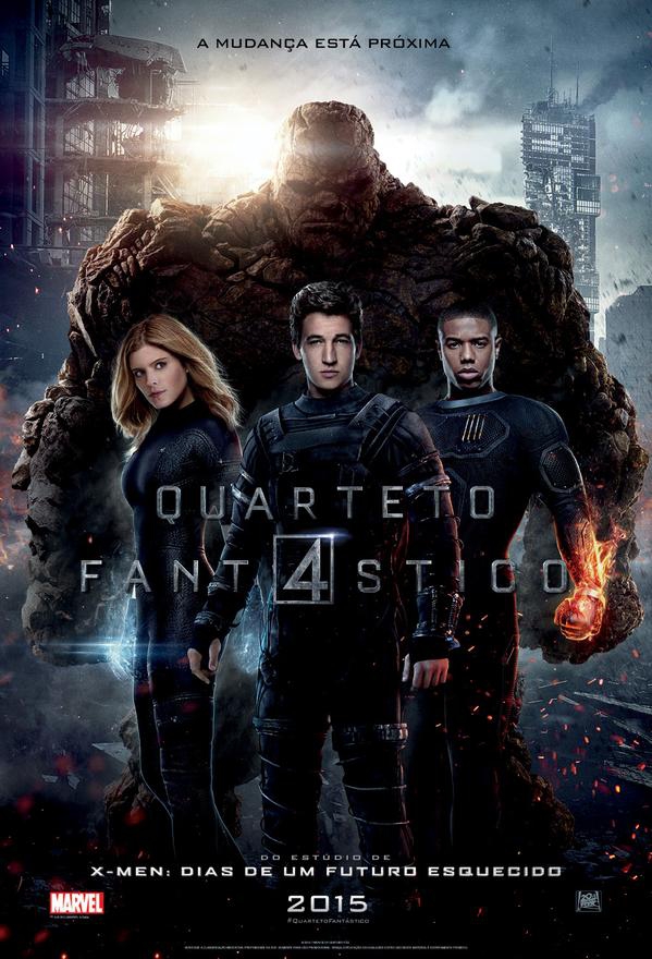  Quarteto Fantástico (2015) Poster 