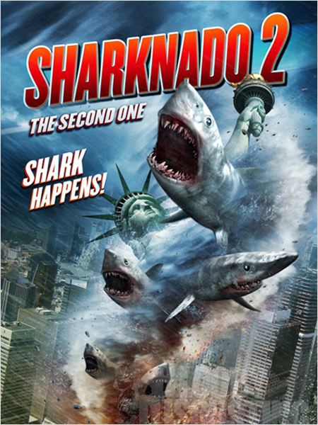  Sharknado 2: A Segunda Onda  (2014) Poster 