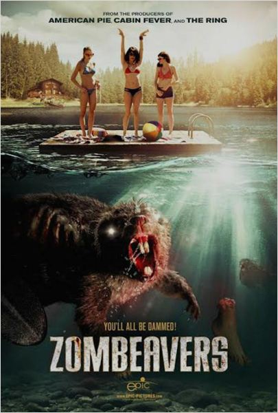  Zombeavers - Terror no Lago  (2014) Poster 