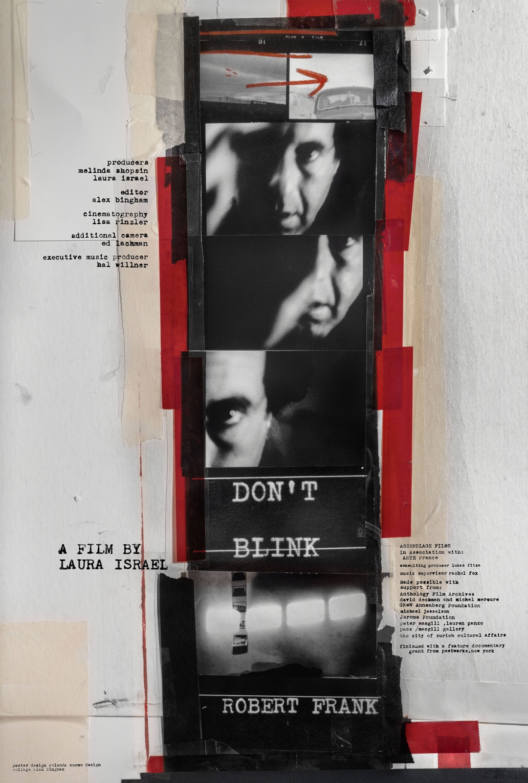  Don't Blink - Robert Frank (2015) Poster 