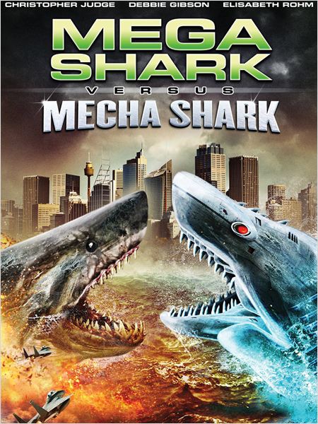  Mega Shark vs Mecha Shark  (2014) Poster 