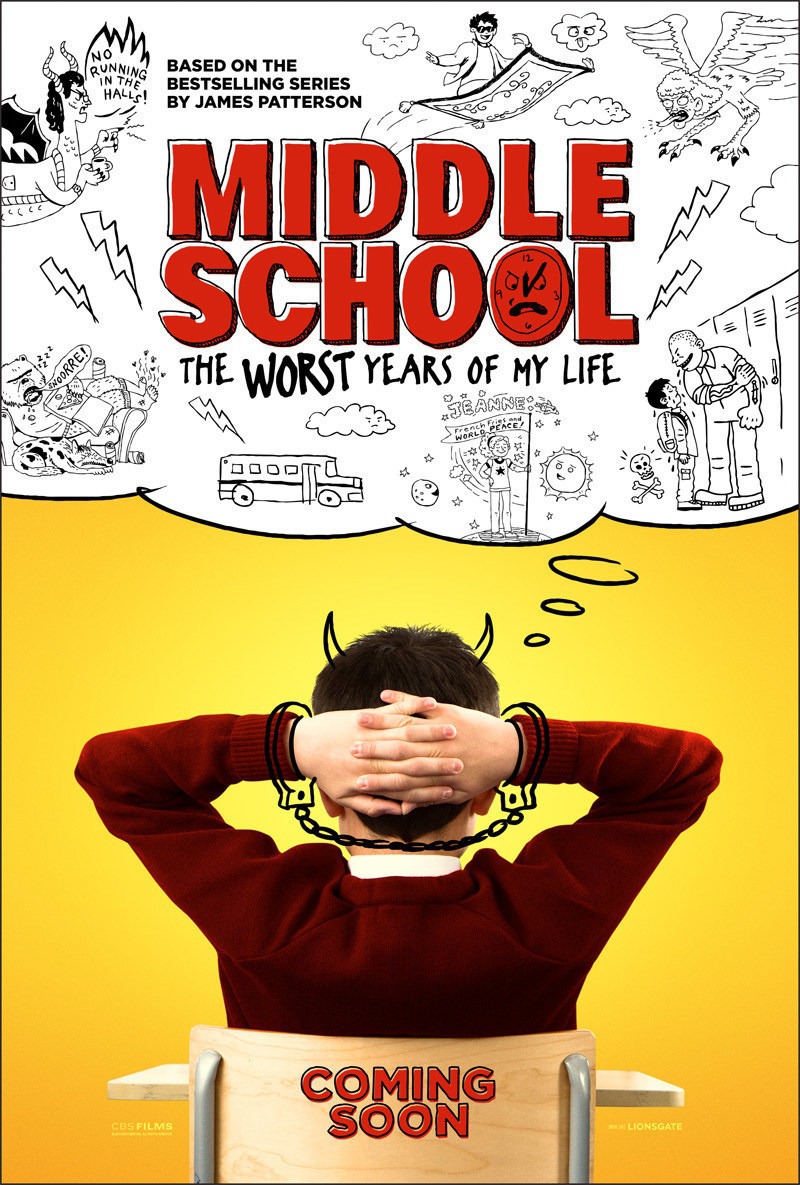  Middle School: The Worst Years of My Life (2015) Poster 