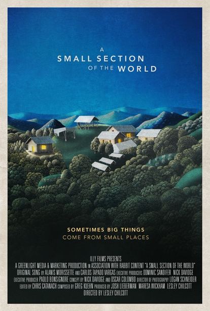  A Small Section of the World (2014) Poster 