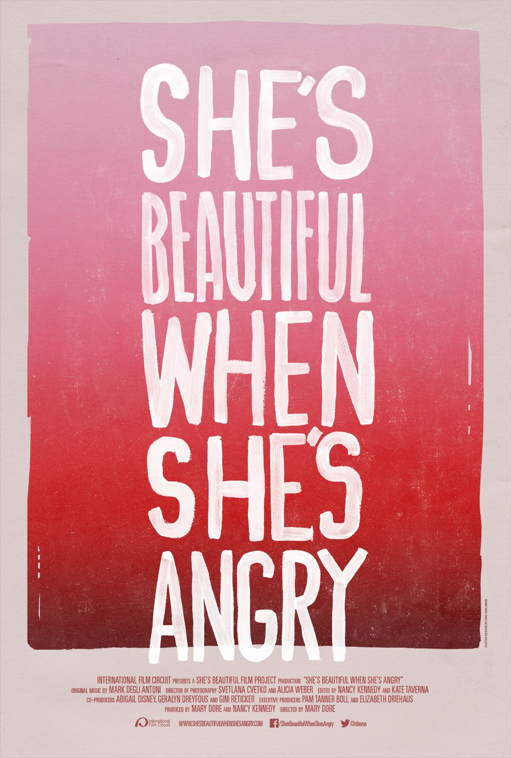  She's Beautiful When She's Angry (2014) Poster 