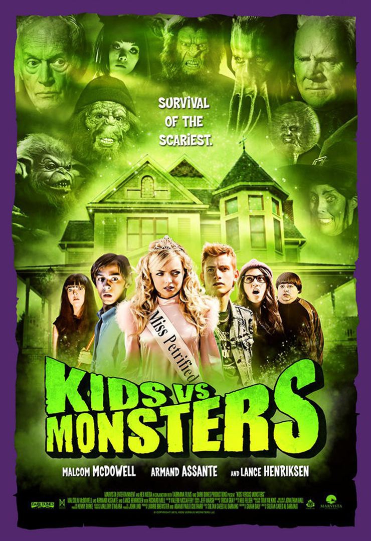  Kids vs Monsters (2015) Poster 