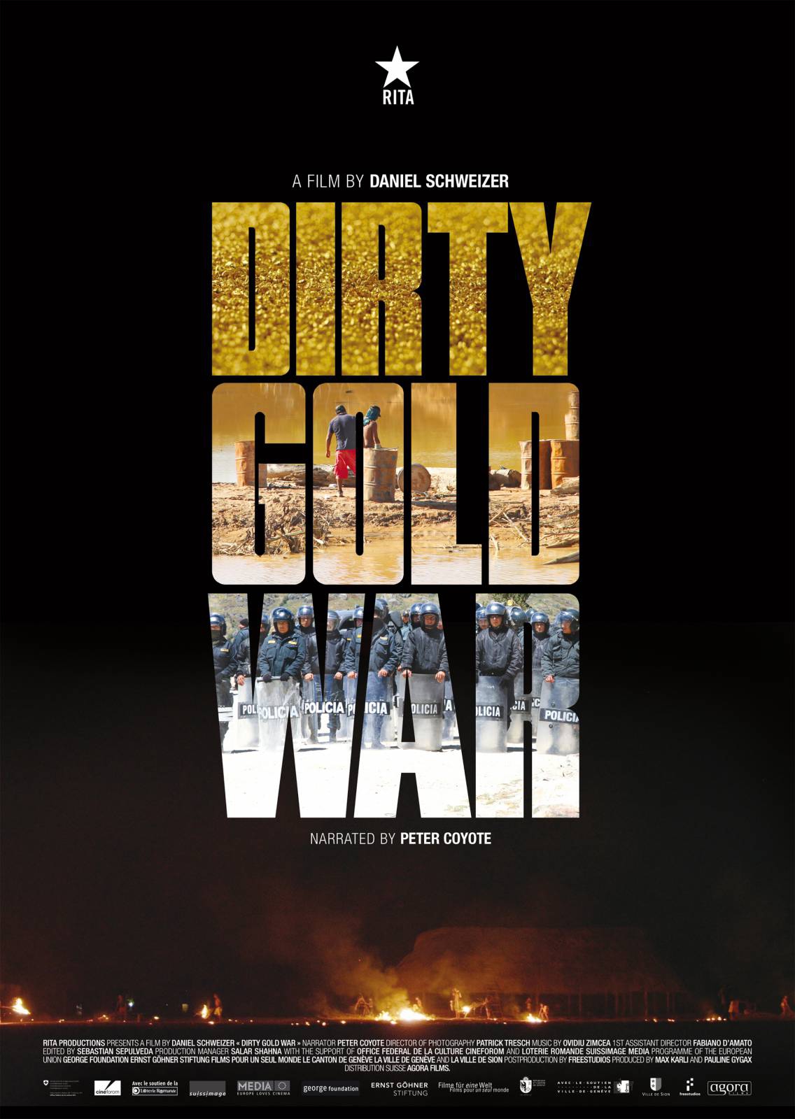  Guerra Suja do Ouro (2015) Poster 