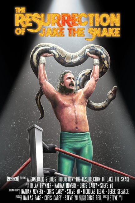  The Resurrection of Jake the Snake Roberts (2015) Poster 