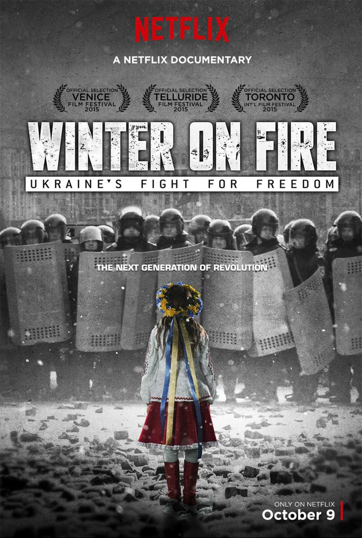  Winter on Fire: Ukraine's Fight for Freedom (2015) Poster 