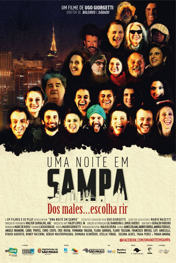 Uma Noite em Sampa (2016) Poster 