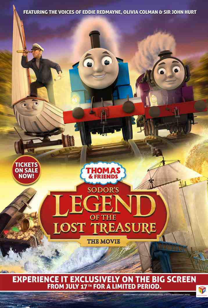  Thomas & Friends: Sodor's Legend of the Lost Treasure (2015) Poster 