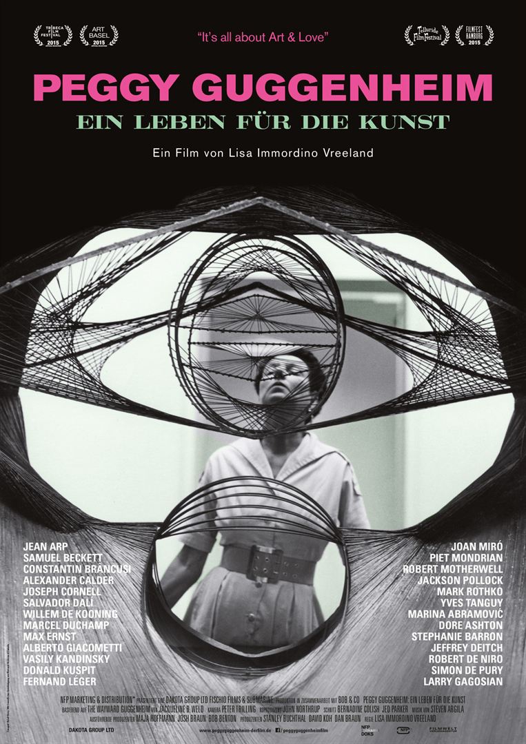 Peggy Guggenheim - Paixão por Arte (2015) Poster 