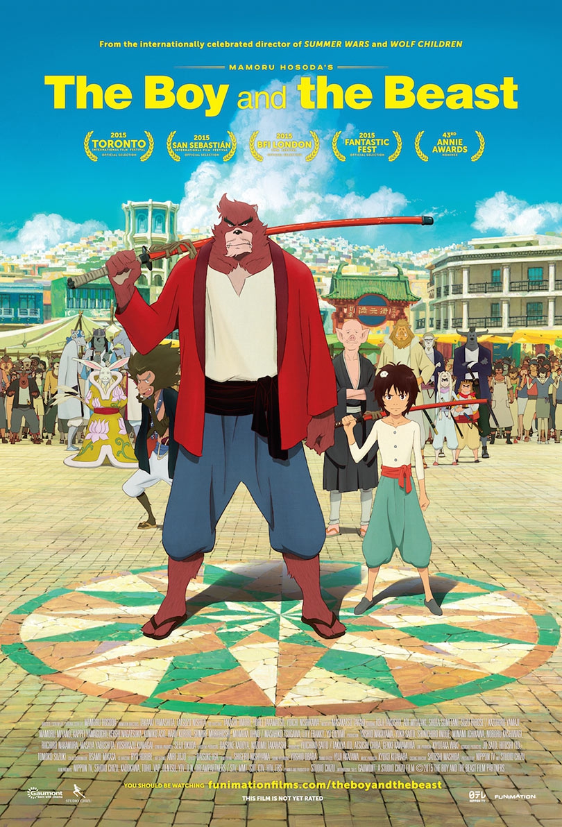  The Boy and the Beast (2015) Poster 