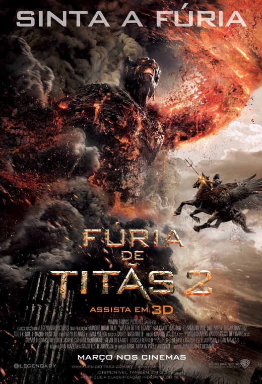  Fúria de Titãs 2 (2012) Poster 