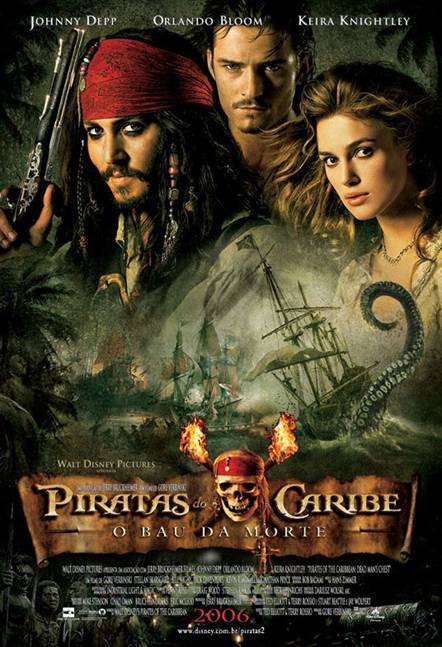  Piratas do Caribe - O Baú da Morte (2006) Poster 
