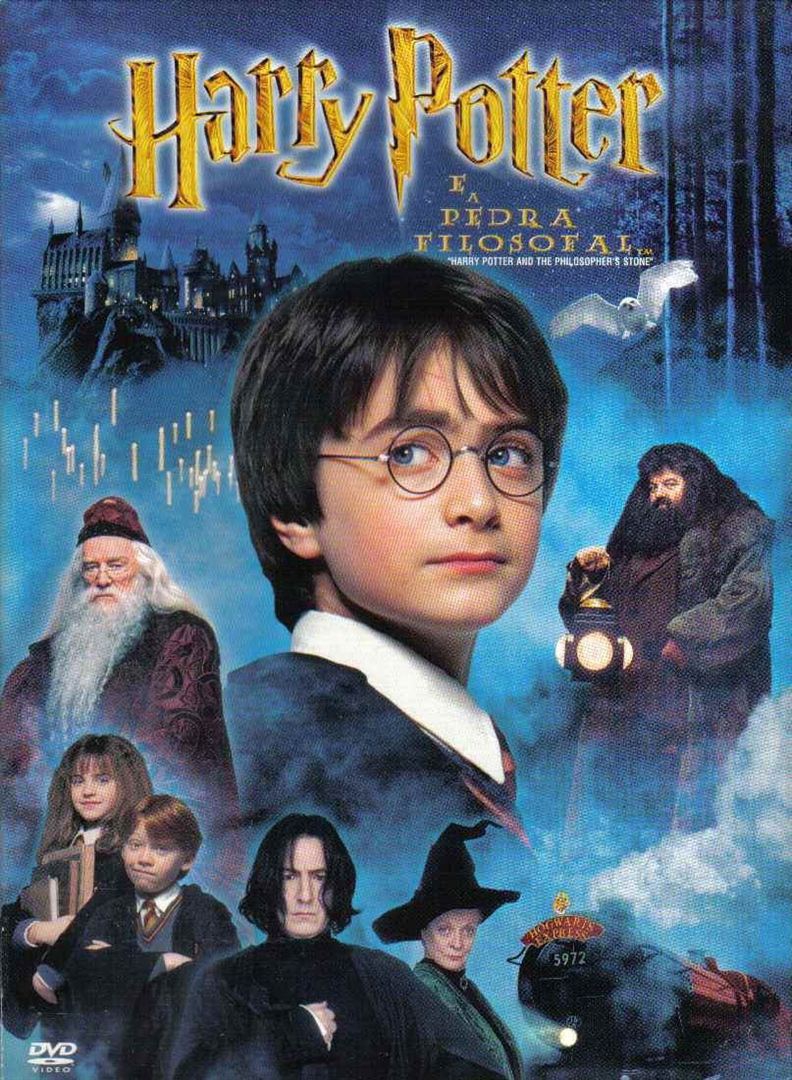  Harry Potter e a Pedra Filosofal (2001) Poster 