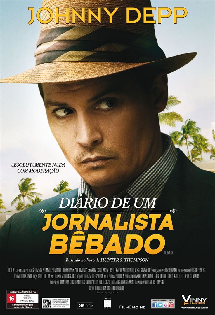  Diário de um Jornalista Bêbado (2011) Poster 