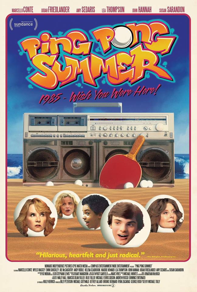  Ping Pong Summer  (2014) Poster 