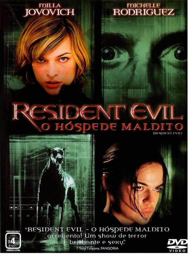  Resident Evil - O Hóspede Maldito (2002) Poster 