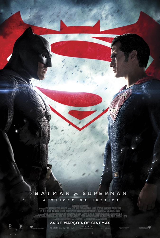  Batman Vs Superman - A Origem da Justiça  (2016) Poster 