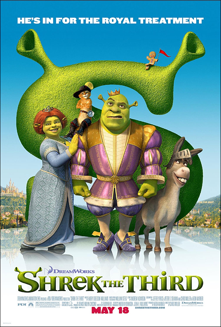 Shrek Terceiro (2007) Poster 