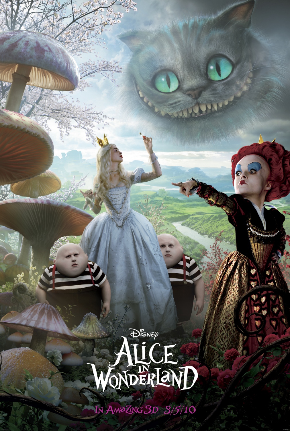  Alice no País das Maravilhas (2010) Poster 