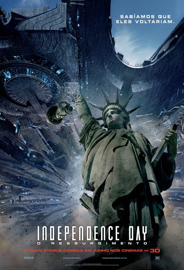  Independence Day: O Ressurgimento (2016) Poster 